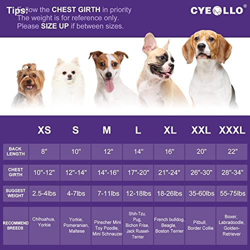 Cyeollo Christmas Dog Sweater Xmas Reindeer Knitted Turtleneck With Leash Hole Funny Holiday Outfits Cold Weather Winter Dog Clothes For Small Dogs #TOP3