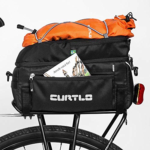 Alforje Rack Pack - Com Rain Cover Curtlo Unissex U Preto