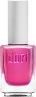 duri Nail Polish, 742 Destiny, Fuchsia Shimmer, Full Coverage, Long Lasting, Fast Drying, Glossy Finish, Lasting Manicure, 0.45 Fl Oz