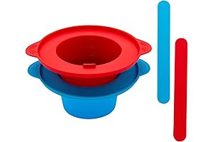 2 Pcs Silicone Wax Warmer Liner for Painless Hair Removal