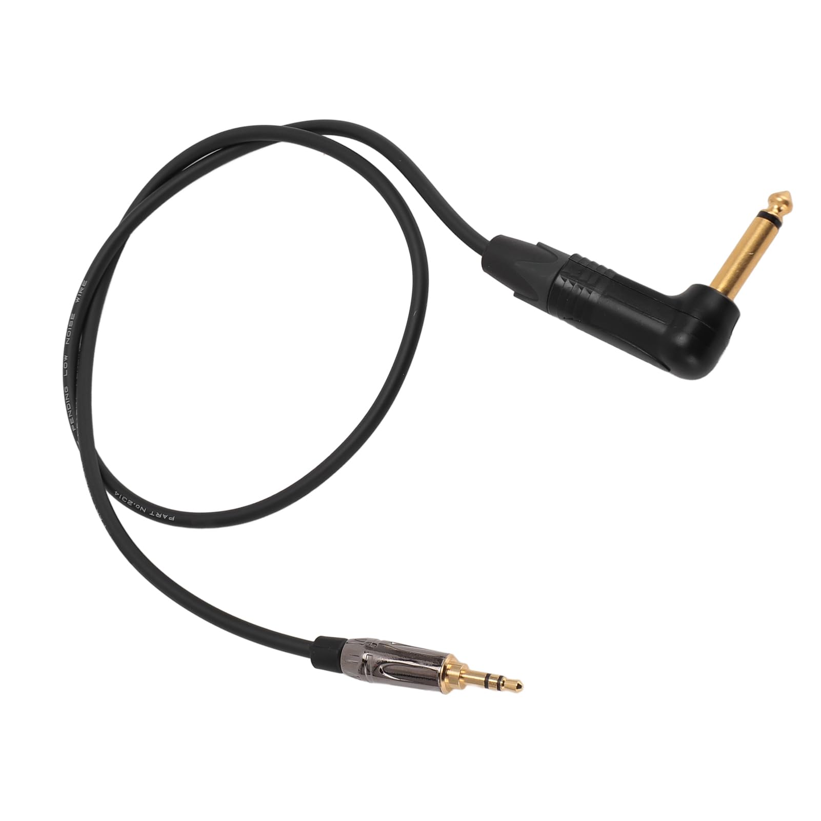 VBESTLIFE VBESTLIFEtu4afg0x17 - Cavo per sistema di chitarra Sennheiser G3 G4, jack da 3,5 mm a 6,35 mm, ad angolo retto a dritto, 75 cm