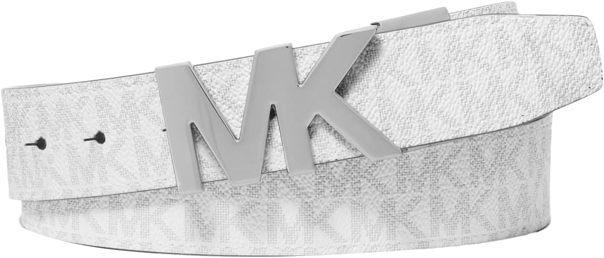 Michael Kors mens 34mm Reversible Mk Buckle Belt