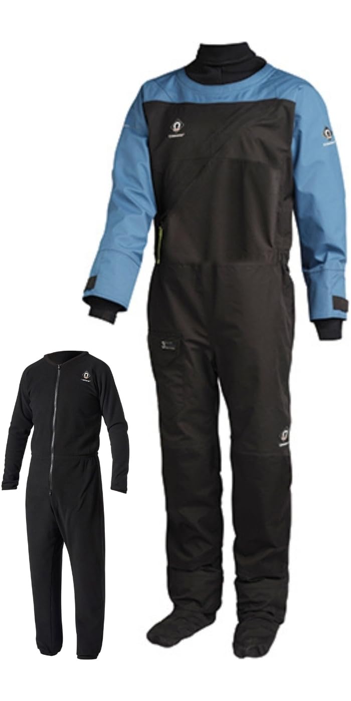 Crewsaver Atacama Sport+ - Traje seco y calzoncillo - Negro/Azul
