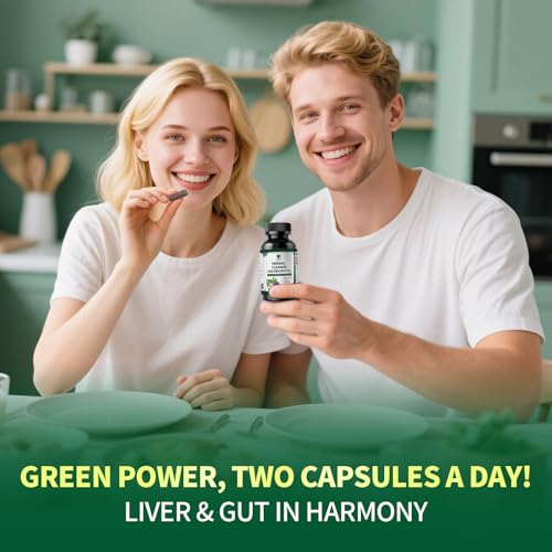 Save on Lukaree Chlorophyll Capsules - 60 Vegan Capsules for Detox & Health - Image 5