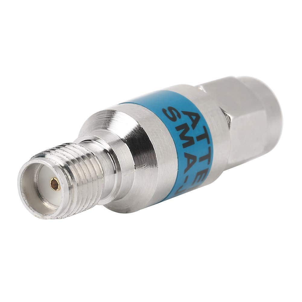 YWBL-WH 3 Pezzi Attenuatore Coassiale RF SMA maschio a femmina Connettore attenuatore 2W 6GHz 50Ω (3dB), Componente Elettronico