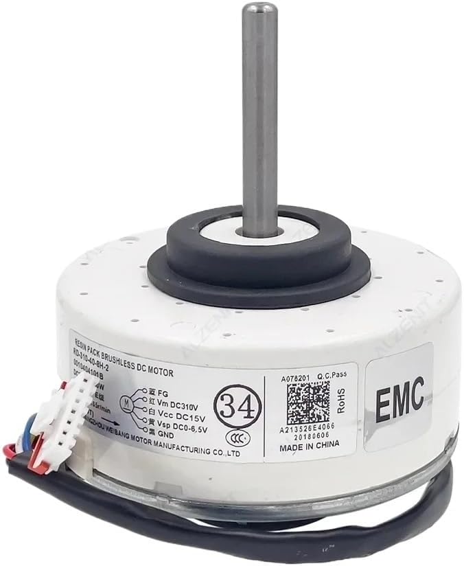DC Fan Motor RD-310-40-8H-2 for Air Conditioner Indoor Unit 0010404101B DC310V 40W Conditioning Parts