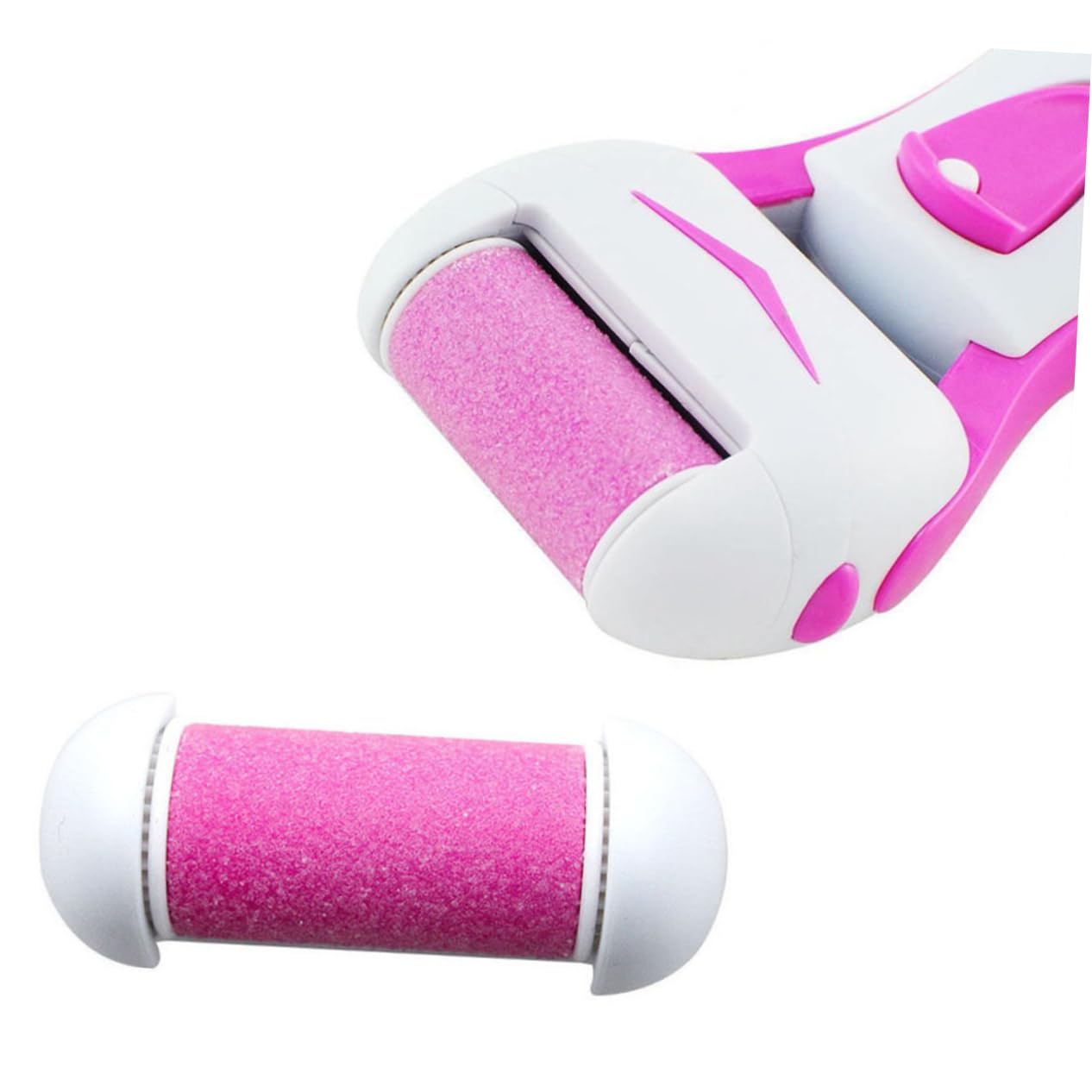 minkissy 30piezas Rodillos De Reemplazo Para Exfoliador De Pies Eliminador De Muerta y Durezas Herramienta De Cuidado De Pies Color Rosa