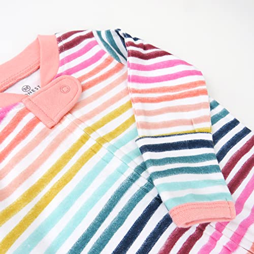 Image of HonestBaby Baby 2-Pack Organic Cotton Footed Pajama Sleep & Play
