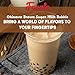 Fanale Premium Okinawa Brown Sugar Milk Tea Flavoring Powder | Perfect for Baking, Smoothies, Desserts and Drinks | Instant Flavoring Powder for Boba Milk Tea - 2.2 lb 1kg | PWD285