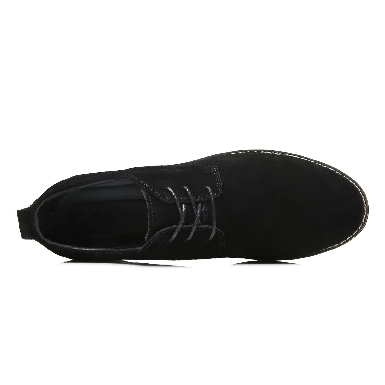 Zapatos Oxford de ante para hombre, estilo clásico británico, mocasines con borlas para uso casual y de negocios, suela suave para conducir, Negro -, 42 EU