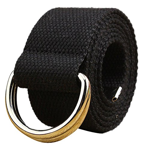 and Double waistband canvas women belt men belt students loop belt lovers Belt Thin Belt Men
