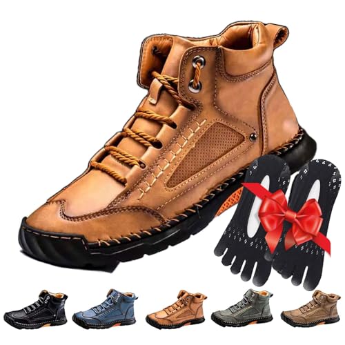Mens Boots, Men's Comfortable Handmade Leather Boots, Arch Support, Waterproof