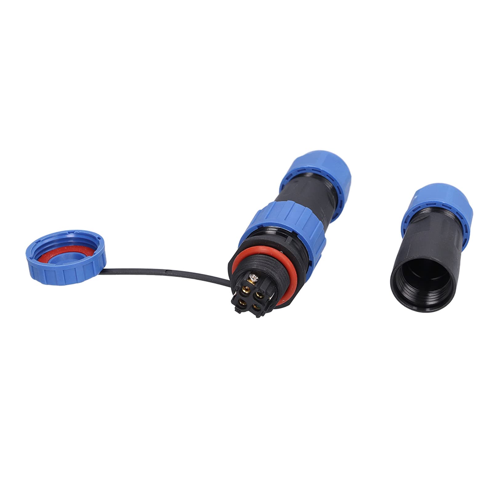 Aviation Plug and Socket, Corrosion Resistance Solid Pin Male and Female Aviation Connector for Auto Electrical Industry-image-44