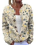 Le cardigan tricoté est fabriqué dans une matière agréable à porter, qui est agréablement douce. Cette matière vous garde au chaud par temps froid.