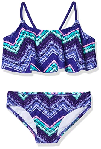 Image of Kanu Surf Girls Cindy Flounce Bikini Beach Sport 2 Piece Swimsuit