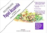  Bloc 12 hojas Din A3 Papel Acuarela 300 gramos grano medio