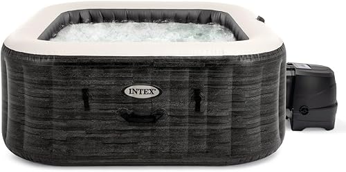 Intex Pure Spa Bulles Ardoise 6 Places 28452EX Gris Ardoise