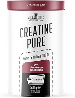 Anderson CREATINA MONOIDRATO PURA – 100% Creapure® in Polvere 500g booster altissima qualità, esente da impurezze e diidrotriazina, 0% origine animale, NO OGM Absolute Series