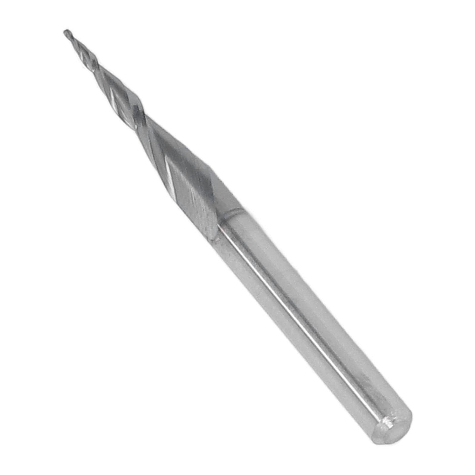 Fraise à Bout Sphérique, Coupe-nez Sphérique CNC en Spirale en Acier au Tungstène étendu Stable pour la Semi-finition du Métal