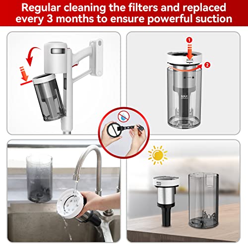 Inse 2 Pack Hepa Compatible With All The V120 Cordless Stick Vacuum Cleaner #TOP3