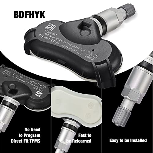BDFHYK TPMS Sensor Compatible with Honda 2008 Fit, 2008-2012 Accord, 2008-2011 CRV 315Mhz Programmed Tire Pressure Monitoring Sensor Replaces# 42753S2A325, 42753SWA315 by BDFHYK - Used condition - Image 4