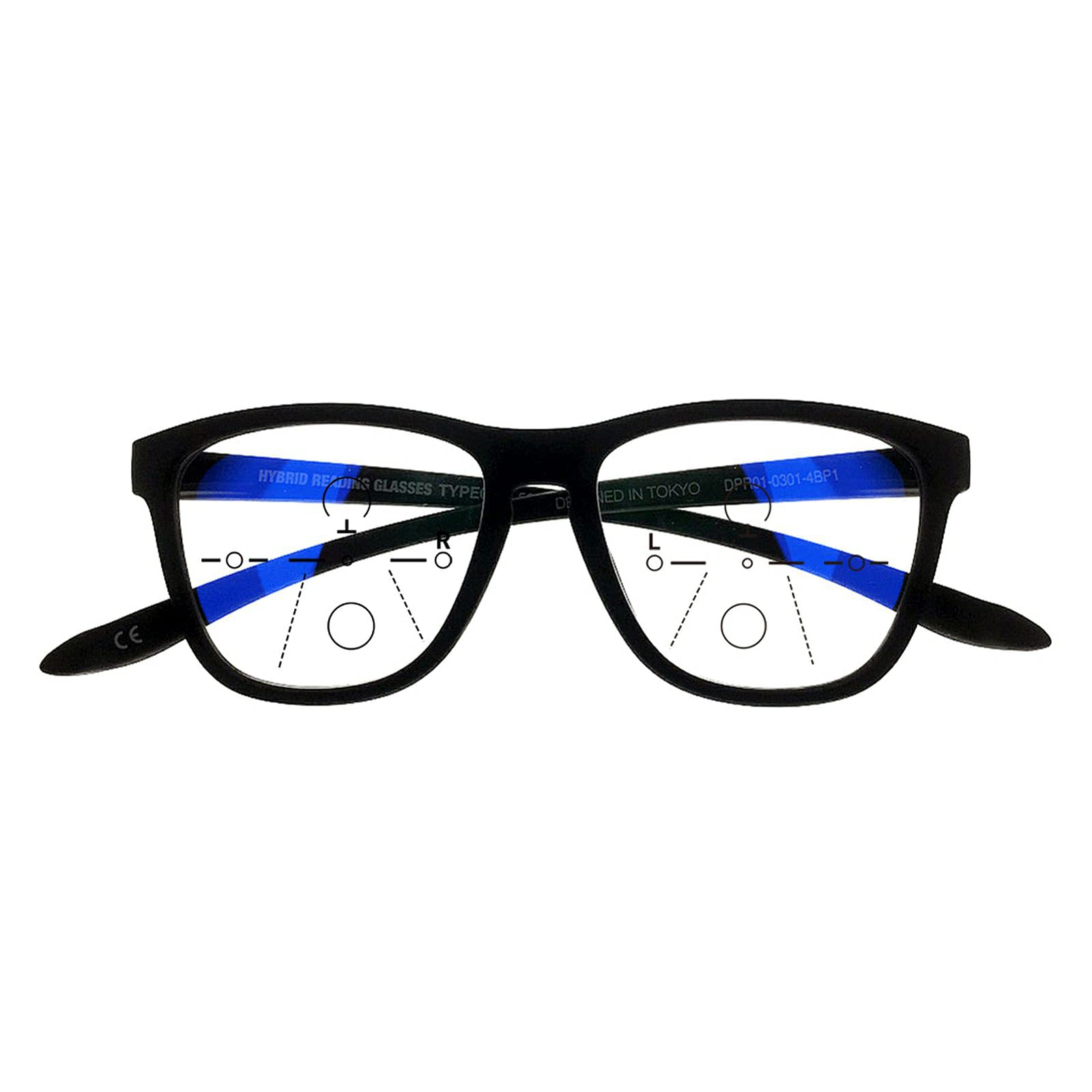 DONT PANIC(ドントパニック)ハイブリッドリーディンググラス(老眼鏡) Amazon.co.jp: [DONT PANIC] TYPE-02 SINGLE SPEC ドント