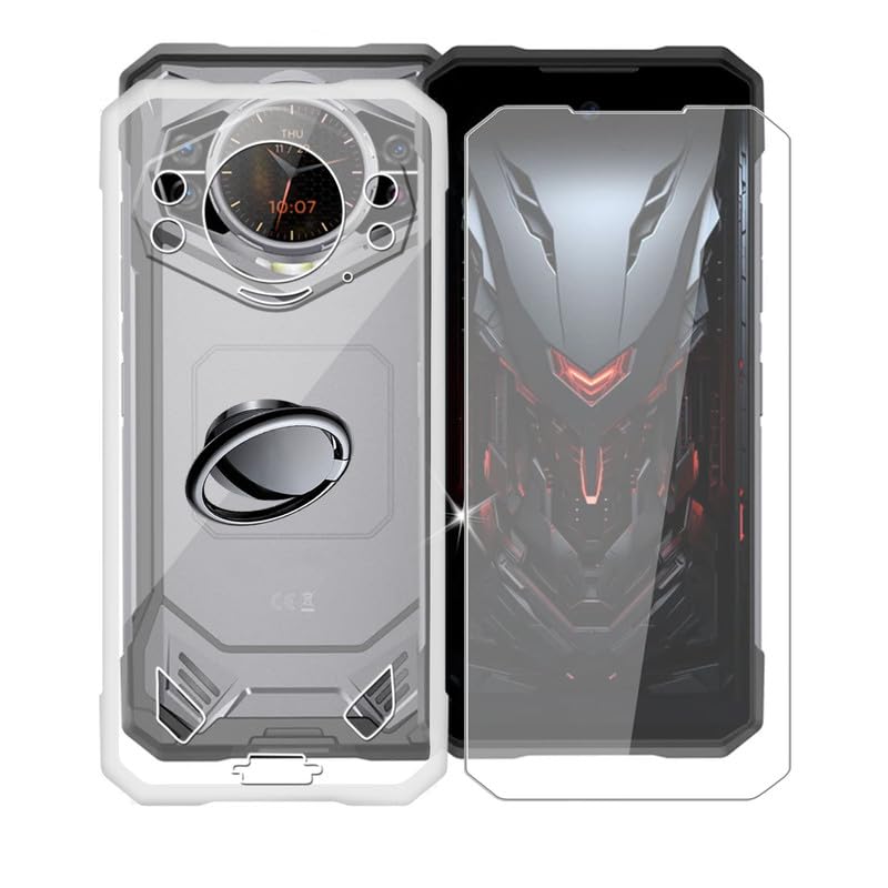 Coque Doogee S200 transparente silicone antichoc avec verre trempé
