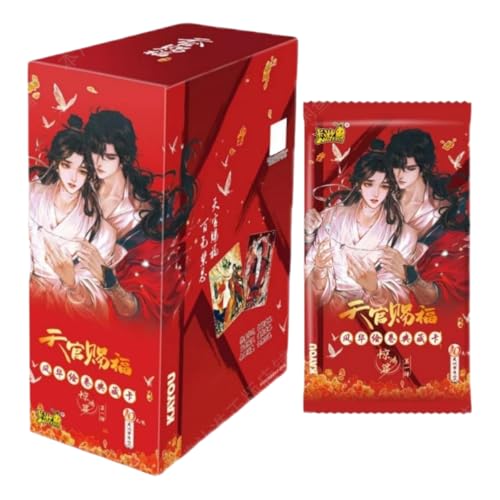 Heaven Officials Blessing Collection Card ，Tao Yuan Qian Deng Series，Tian Guan Ci Fu Animation Perip