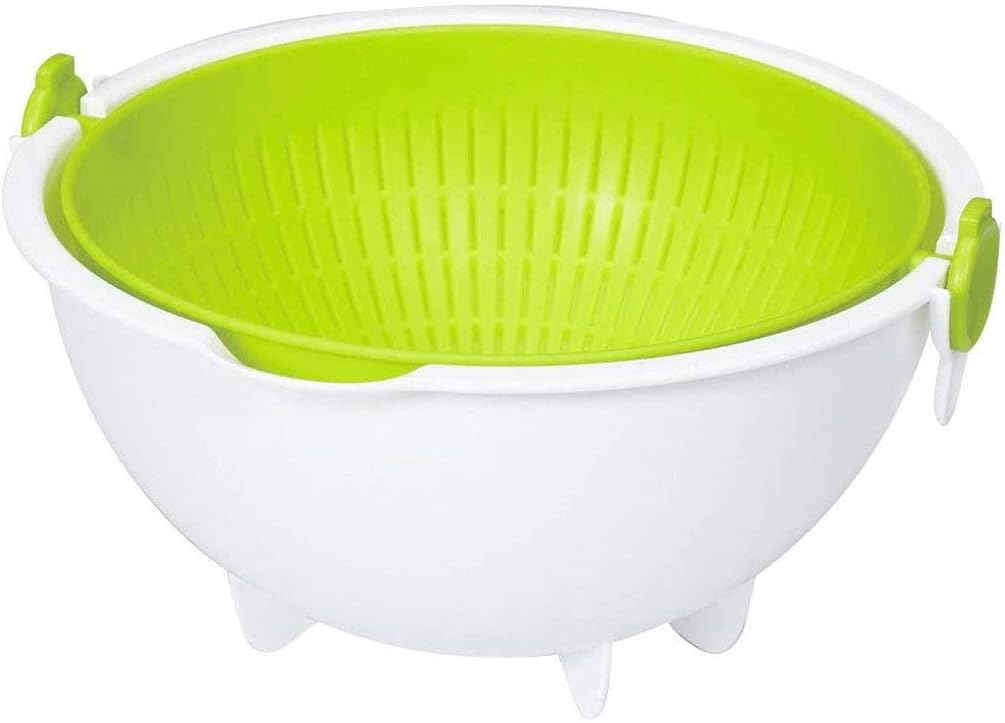 Kokubo BPA Free Spin Wheel Colander Made in Japan Home
