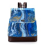 1. Größe: 26,7 x 12,7 x 31,8 cm (L x B x H); Material: PU-Leder; die Schultertasche aus Leder bietet viel Platz für Schul- und Arbeitsutensilien.