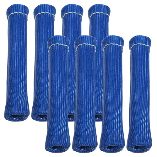 Protège-fil de bougie haut de gamme Healvian en fibre bleu résistante pour auto