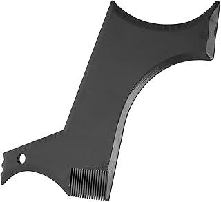 Ferramenta de modelagem de barba, guia de modelagem de barba Aumento perfeito de modelagem de barba Tempo de serviço para aparar barba masculina