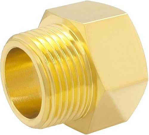 Vista 35 de Hooshing Adaptador reductor macho NPT hembra de 3/8" NPT de 6 Uds