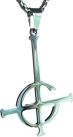 Collar Dije Ghost Cruz Invertida Grucifix Ghoul Satanismo Gosth Demonio ...
