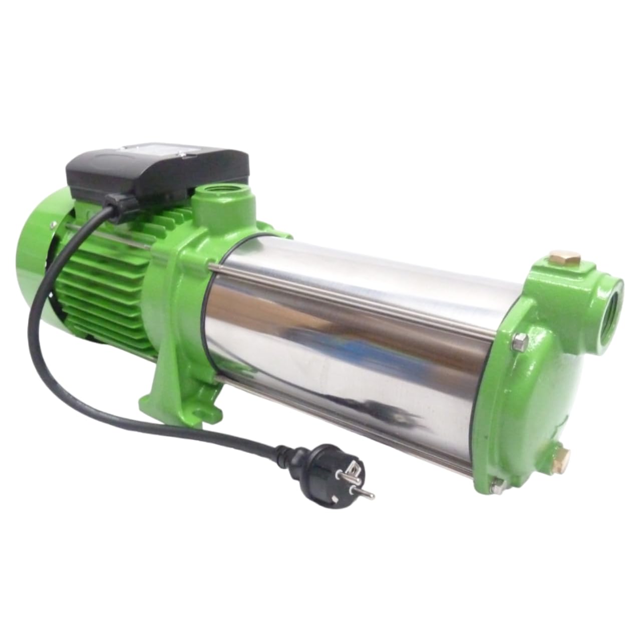 Pompe centrifuge 1,5 kW 8400 l/h 8,5 bar en acier inoxydable avec roues à aubes en acier inoxydable