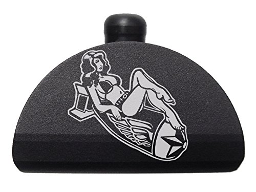 Glock Gen 1-3 Grip Frame Slug Plug AL1 Black NDZ - Bomb Pinup Girl 1