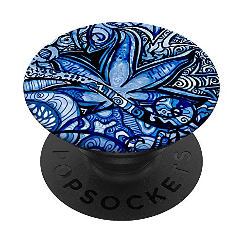 Marijuana weed pot cannabis leaf cell phone grip novelty new PopSockets Swappable PopGrip