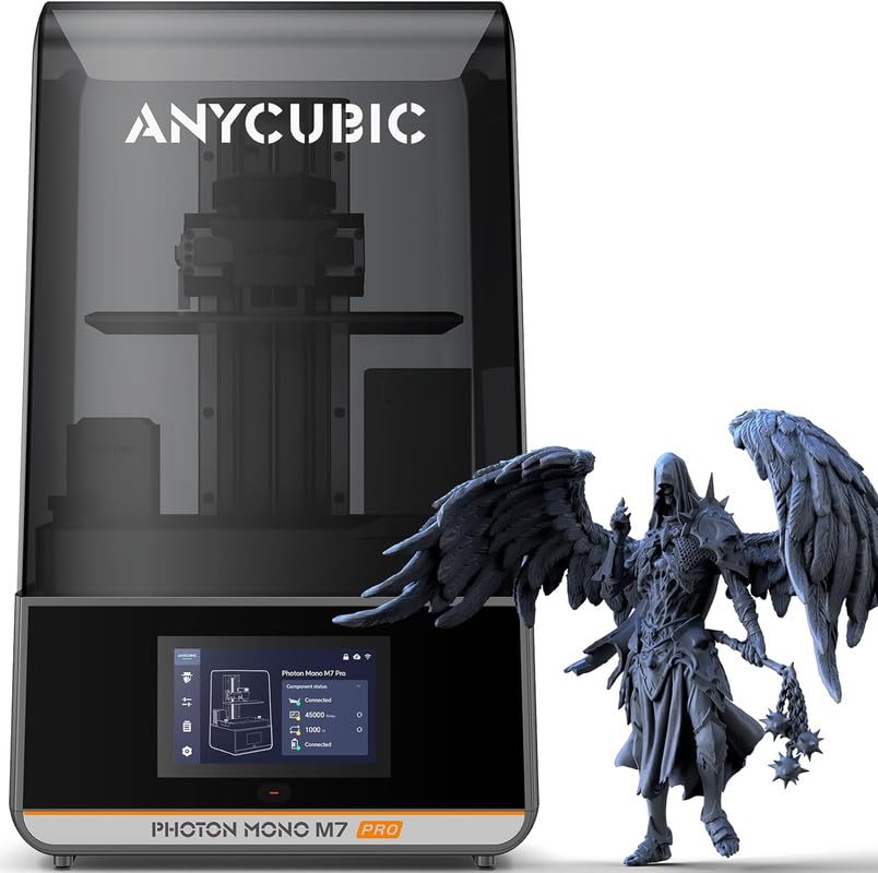 Image of 3IDEA 14K Resin 3D Printer Photon Mono M7 Pro with COB LighTurbo 3.0, 170mm /h Ultra High Speed& 10.1'' Mono LCD, Heating Temperature Control, Printing Size of 8.78''x4.95''x9.05''