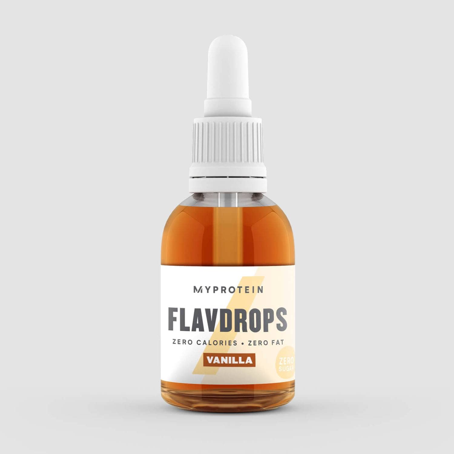 MyProtein FlavDrops™ Natürliche Vanille 50 ml (1,7 fl. oz). Kalorienfrei, fettfrei, zuckerfrei – Aroma, das Ihr Essen verändert.