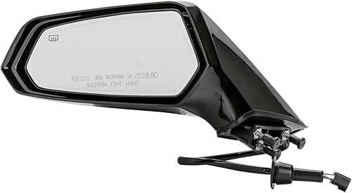 Miniatura 2 de TYC 1310142 Espejo de puerta lateral izquierdo compatible con Chevrolet Camaro 2010-2015