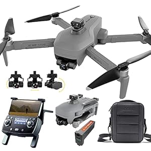 X-Verse SG906 MAX2 Faltbare Drohne mit Kamera 4K HD EIS, 4km RC, 3 Achsen Gimbal, Hindernisvermeidung in 4 Richtungen, GPS 5G RC Quadrocopter mit Bürstenlosem Motor (1 Batterien)