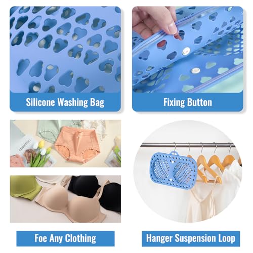 Sac de lavage pour soutien-gorge en silicone premium pour protéger votre lingerie fine - 6