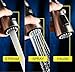 Kitchen Faucet-Single Handle Stainless Steel Kitchen Sink Faucet with Pull Down Sprayer Solid Brass Faucets for Kitchen Sinks (Brushed Nickel Moone )
