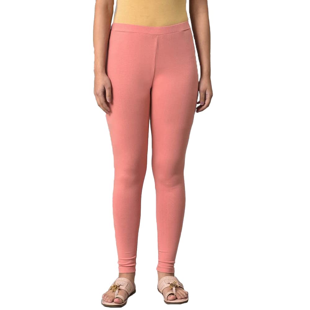 W for Woman Women's Regular Fit High Rise Coral Cotton Jersey Tights - Review, Price and Buying Guide