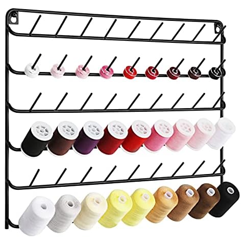 YBING 54 Spools Thread Holder Rack Cover