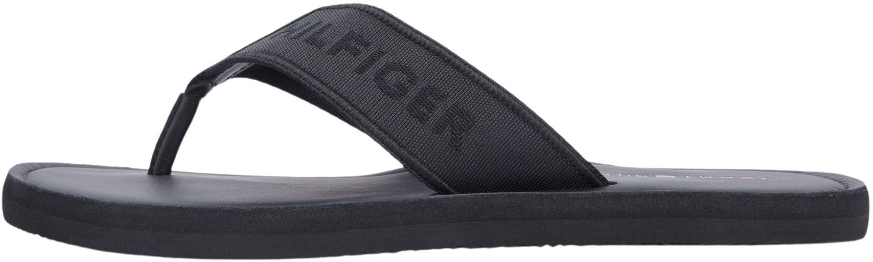 Tommy Hilfiger Herren Hilfiger Leather Beach Sandal Fm0fm05808 Zehentrenner