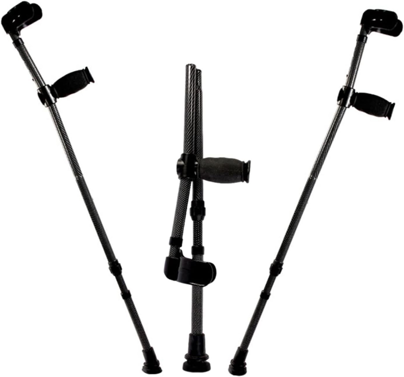 Fashion Aluminium Forearm Crutches for Adults (x 2