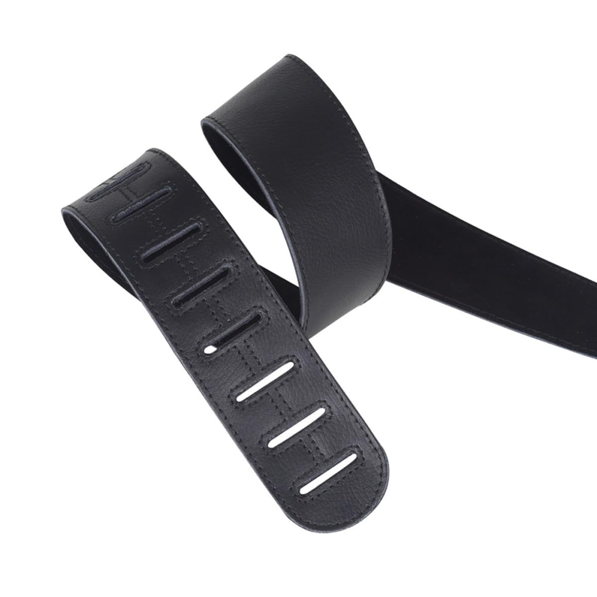 Mipcase Correa Acústica Hombro de Cuero Guitarra para Negra Fuerte y Resistente Tracción para Actuaciones