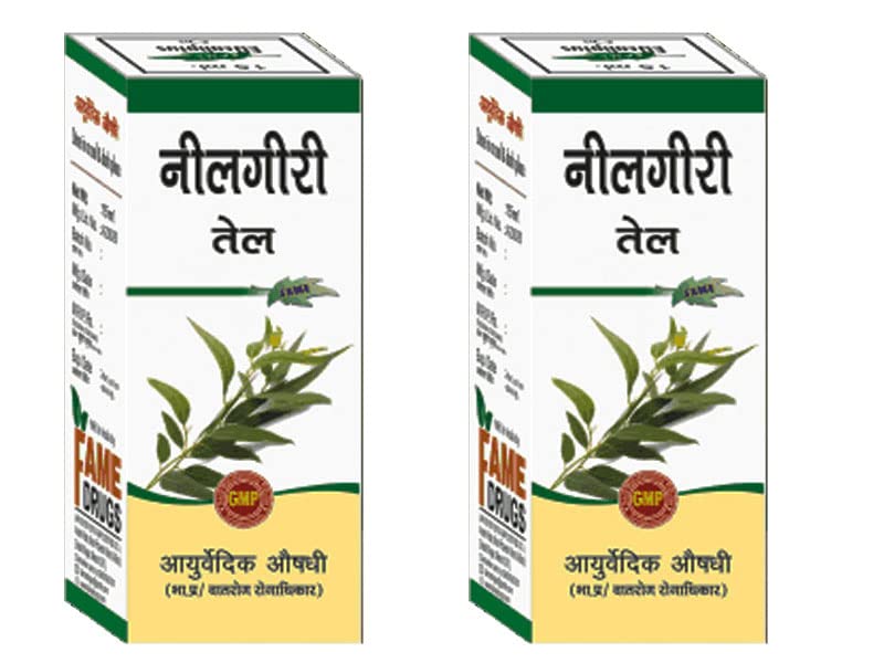 Ayurvedic Nilgiri Oil (Eucaliptus Oil) 15 ML Pack of 2-image-44