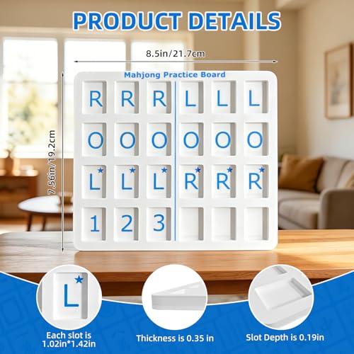 Tablero de práctica para Mahjong American estándar miniatura 2